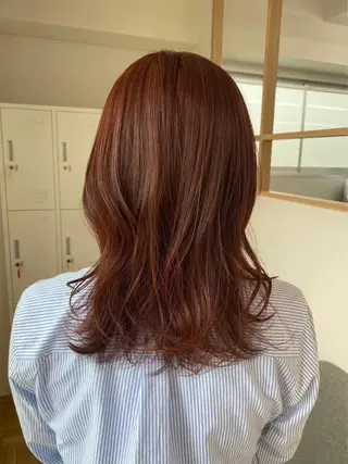 カラー ブリーチなしカラー/ パーマ/おとは🦖♡のヘアスタイル