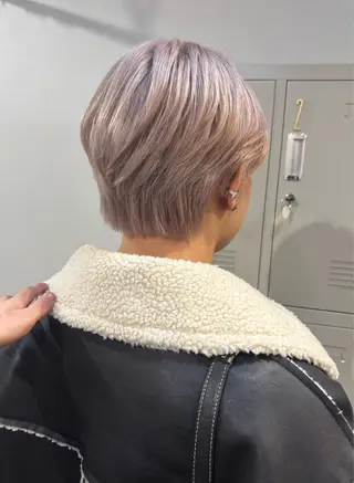 ショート カラー メンズ SHOTO ハイトー ン/ブロンドカラーのヘアスタイル