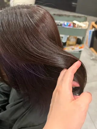 カラー ストレート/カラー 特化雪本☃️のヘアスタイル