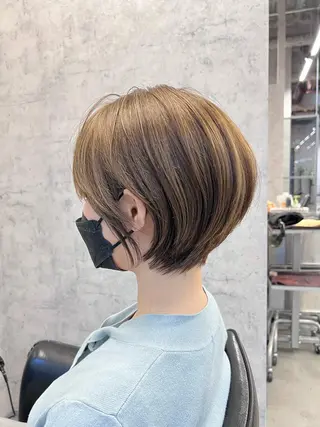 ショート 銀座ショートヘア特化 渡部 誠のヘアスタイル