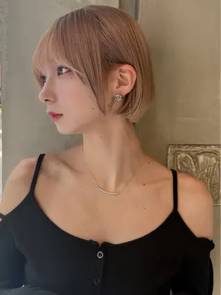 ショート カラー 💎透明感カラー特化 💎TAISEIのヘアスタイル