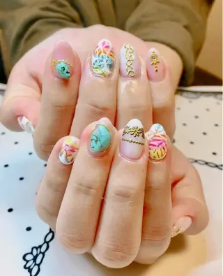 ネイル nailist cocoのネイルデザイン