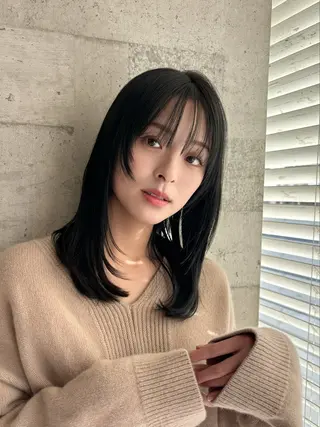 セミロング ヘアアレンジ 🔥メンズパーマ🔥 鈴木 翔斗のヘアスタイル