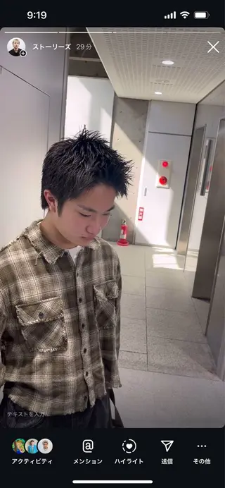 ショート カラー パーマ メンズ 🔥メンズ 特化🔥菊水皐暉🔥のヘアスタイル