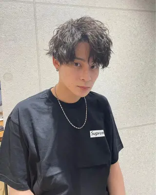 ショート カラー パーマ ヘアアレンジ メンズ キッズ ネイル マツエク・マツパ アイブロウ Eirデザイナーズ サロン茶屋町tomoのヘアスタイル