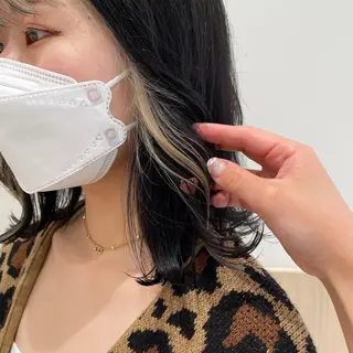 ミディアム 💗モデルカット 募集中のヘアスタイル
