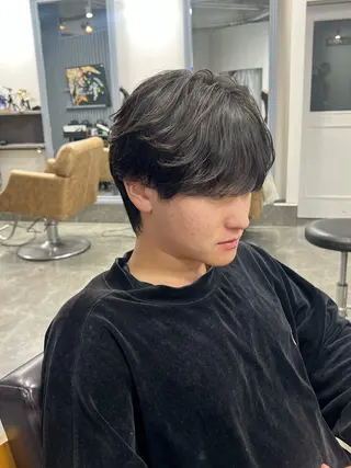 ショート 梅田/パーマ特化/ メンズパーマ/一色翔のヘアスタイル