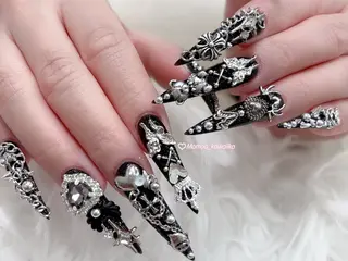 ネイル MoMoA Nail ネイル長さ出し専門店のネイルデザイン