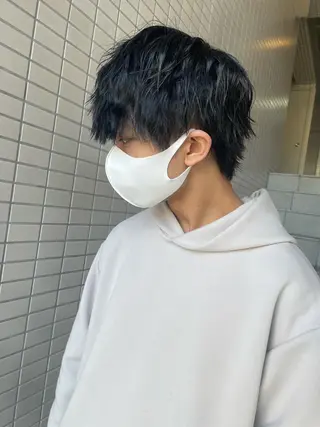 メンズ 大阪美容師 井上智博のヘアスタイル