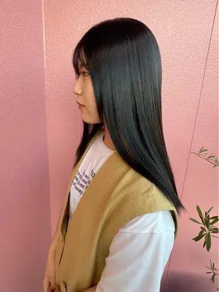 カラー 松本 ゆまのヘアスタイル