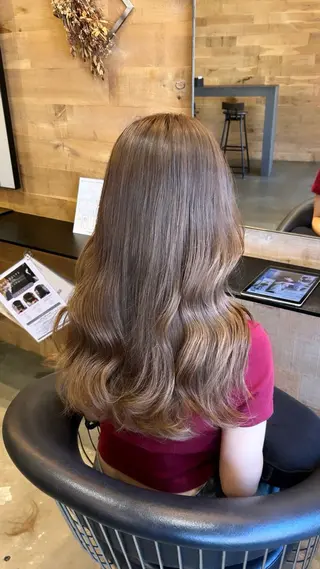 ロング カラー moeka/札幌/ 透明感カラーのヘアスタイル