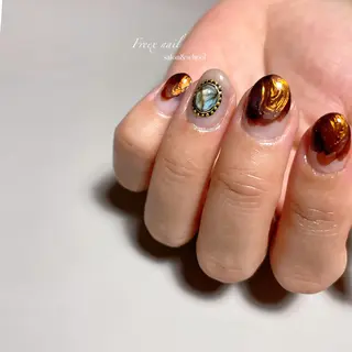 ネイル freex nail /ニュアンス/個性派のネイルデザイン