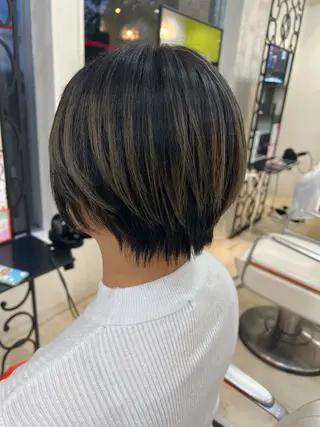ショート Rapt.HAIR 中村 知里のヘアスタイル