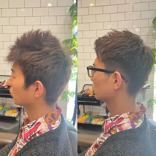 ショート メンズ 💈トレサンパ 💈金山駅✂︎愛実のヘアスタイル