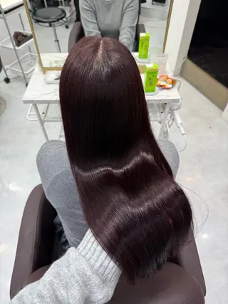 ロング カラー ヘアアレンジ 💗横浜美容室 💗HARUNAのヘアスタイル