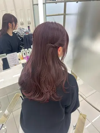 ロング カラー ミディアムカット/ COA銀座🐩マコのヘアスタイル