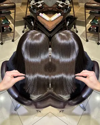 ロング カラー 🩵レイヤー✖︎ 髪質改善🩵リョウヤのヘアスタイル