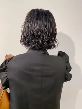 ショート パーマ レイヤー/パーマ /ウルフ/nabeのヘアスタイル