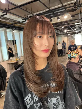 ロング 似合わせhair🌷 momoのヘアスタイル