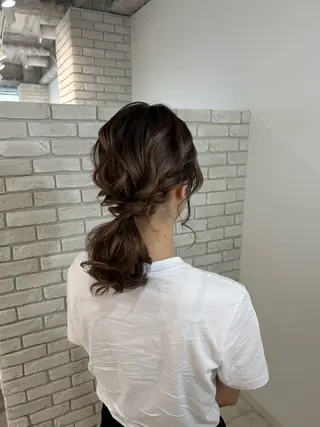 セミロング りさ/ヘアセット 無料モデル募集🎀のマツエク・マツパデザイン