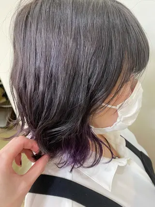 カラー SALOWIN栄 高須大貴のヘアスタイル