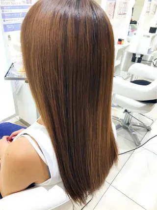 ロング 上田 篤史のヘアスタイル