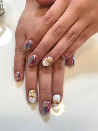 ネイル ♡ビジュール♡ NAIL &まつ毛のマツエク・マツパデザイン