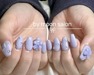 ネイル By moonネイル 🌷ワンホン/韓国風のネイルデザイン