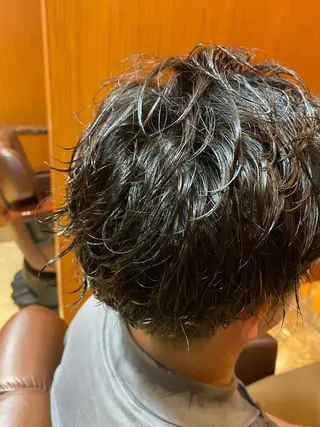 ショート 北川 竜也のヘアスタイル