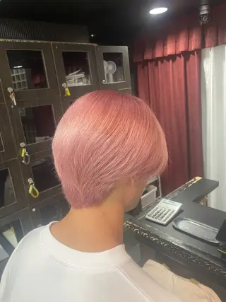 ショート 量産ヘアセット/ ヘアメAyakaのヘアスタイル