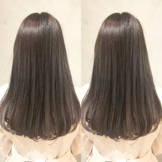 ロング カラー ヘアアレンジ 🫧柔色/トレンド カラー/川辺晴加のヘアスタイル