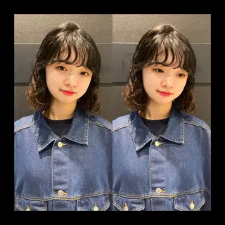 ショート カラー パーマ mai / linoah˚✧のヘアスタイル