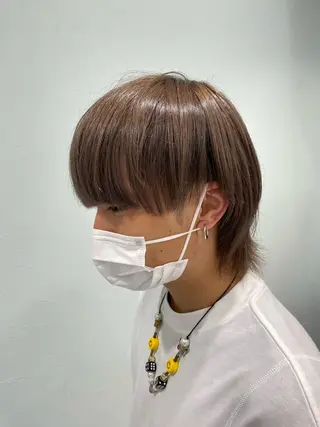 ショート カラー 中川 茜里のヘアスタイル