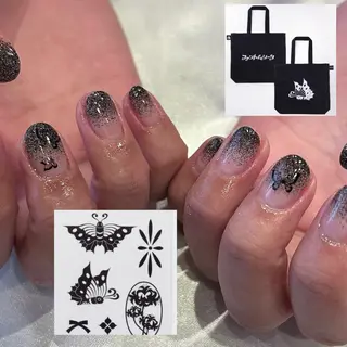 ネイル パラあり！フィルイン 美フォルムのネイルデザイン