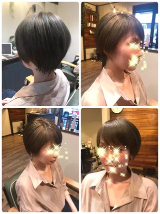 ショート カラー Ray hair 春日部のヘアスタイル