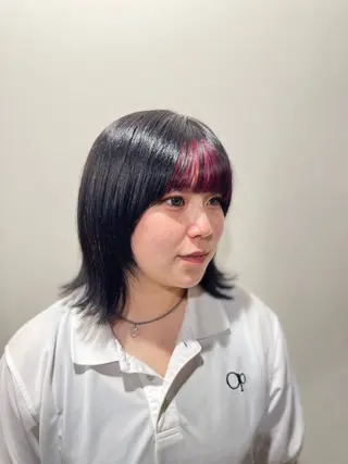 ミディアム 美容室MOMO 柏所属・🦄心でカット🦄 🌈まさきうらん🌈のヘアスタイル