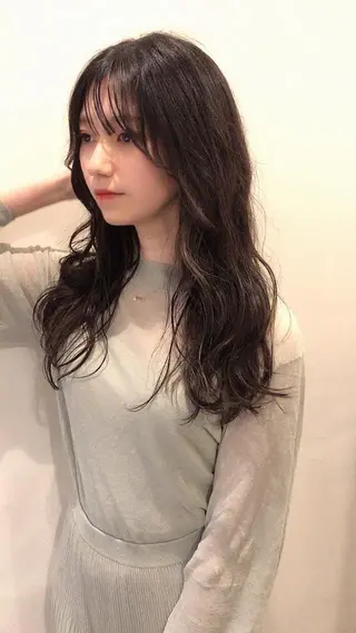 ミディアム 無料カットモデル 丸川英心のヘアスタイル