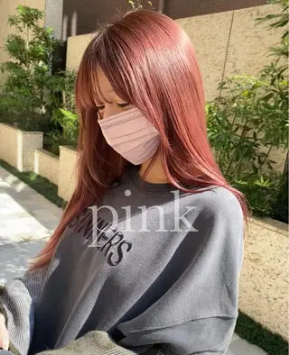 ロング カラー ハイトーン/デザイン hirokiのヘアスタイル