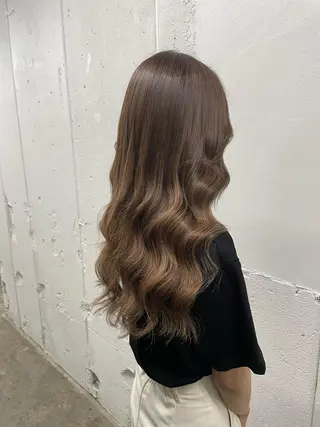 ロング カラー 🧡艶髪ちゅるん髪 🫧🧡YUKI❄️のヘアスタイル