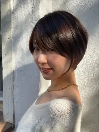 ショート 大人ショート特化/ カットモデル/表参道のヘアスタイル