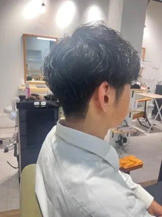 パーマ メンズ 武田 綺音のヘアスタイル
