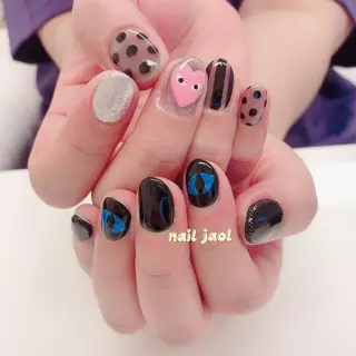 ミディアム ネイルJaol 池袋のネイルデザイン