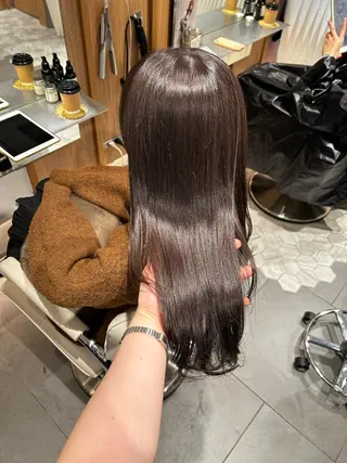 ロング カラー 艶感/ナチュラル 🌿マアヤのヘアスタイル