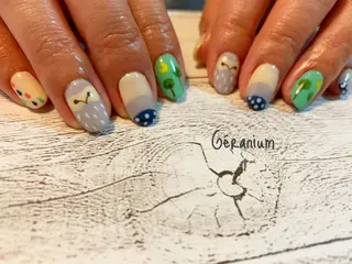 ネイル GéRanium Harukaのネイルデザイン