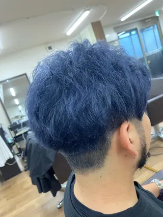 カラー メンズ 森田 滉平のヘアスタイル