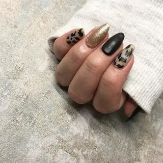 ロング カラー ヘアアレンジ キッズ ネイル マツエク・マツパ 福田 加奈のネイルデザイン