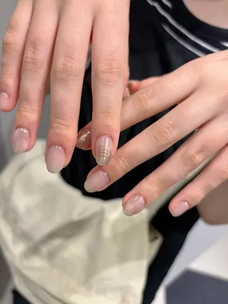 ネイル kanell（カネル）/所属・kanell⭐︎ ニュアンスネイルのネイルデザイン