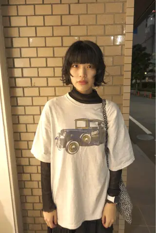 ミディアム パーマ トレンドヘア◎ 店長 清原佑太のヘアスタイル