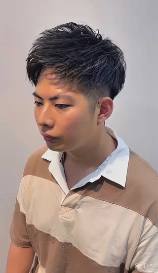 メンズ 梅田メンズカット 縮毛矯正中尾のヘアスタイル