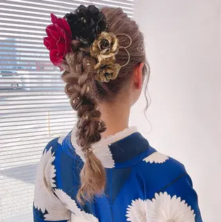 ヘアアレンジ newi宮崎店 ゆきのヘアスタイル